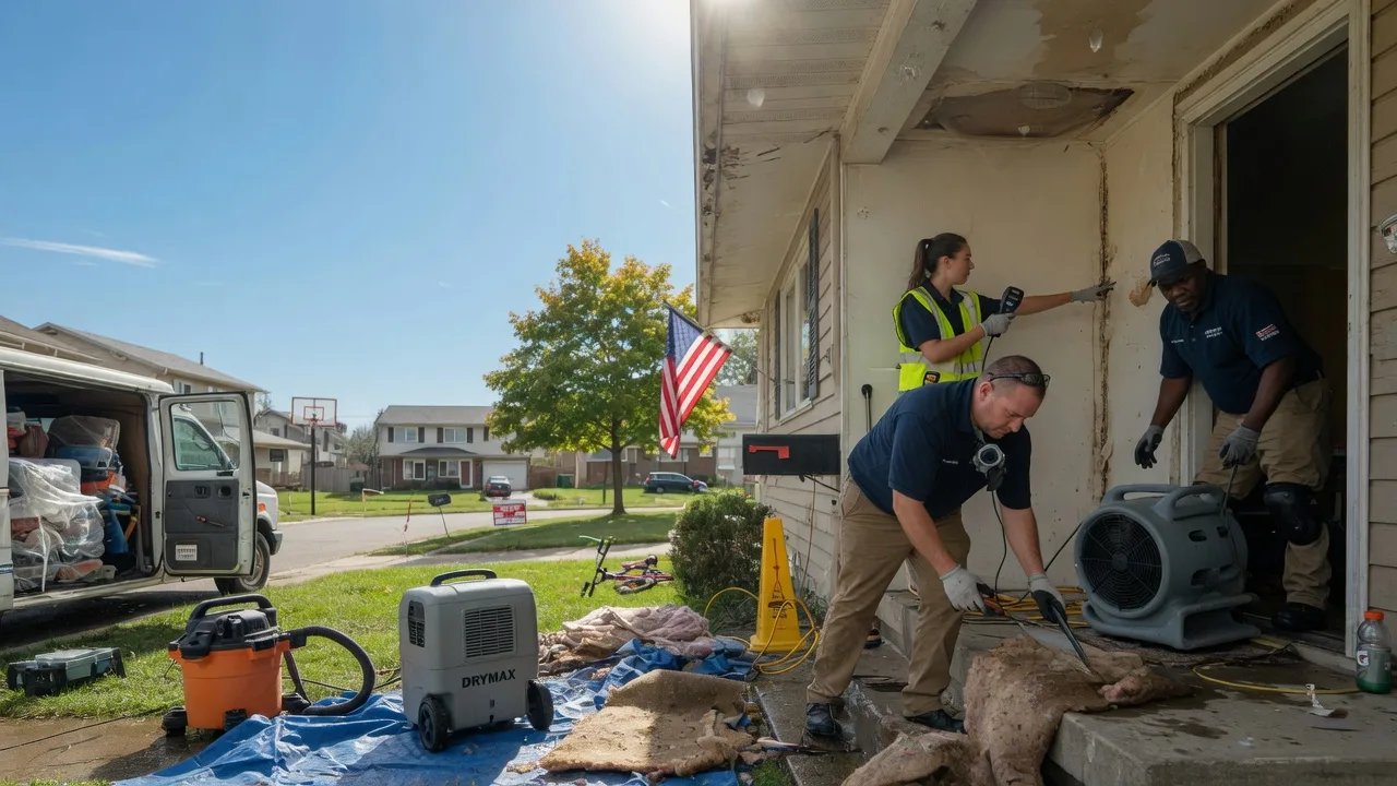 Water Damage Restoration in Dupont, IN near me